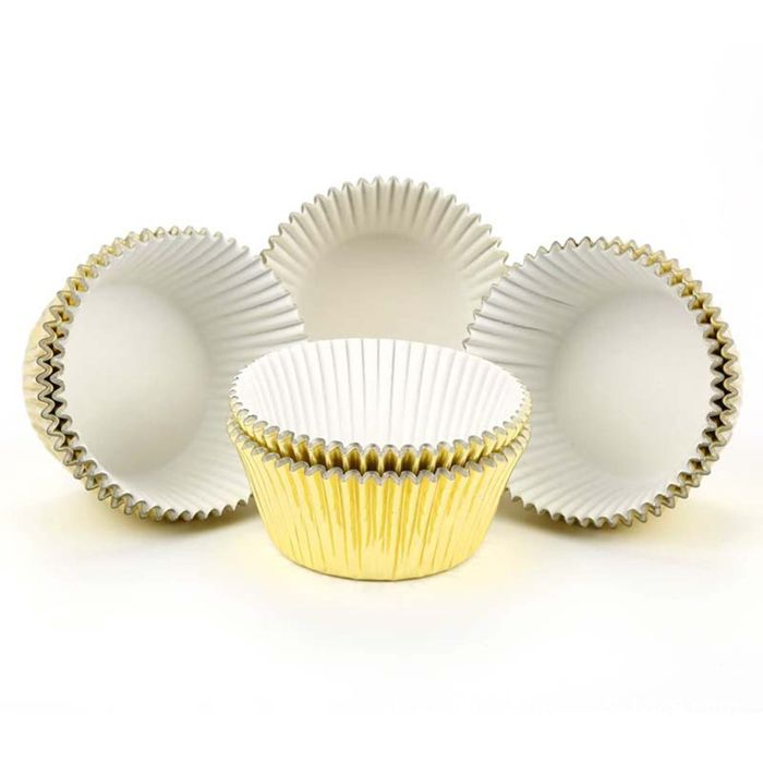 Lot De 100 Moules à Muffins En Papier – Cupcakes Colorés Pour Anniversaire, Mariage, Fêtes – Résistants à La Chaleur