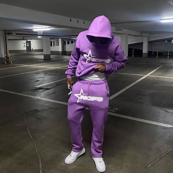 Ensemble violet homme sale