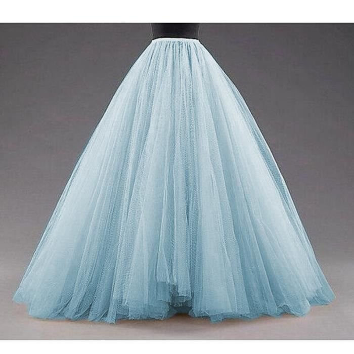 Jupe tulle bleu ciel hotsell