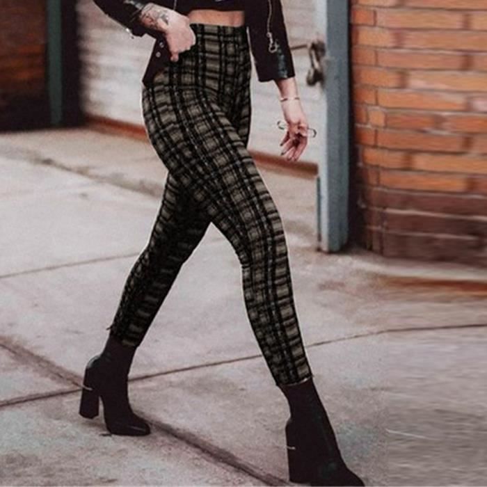 Pantalon taille haute petite on sale