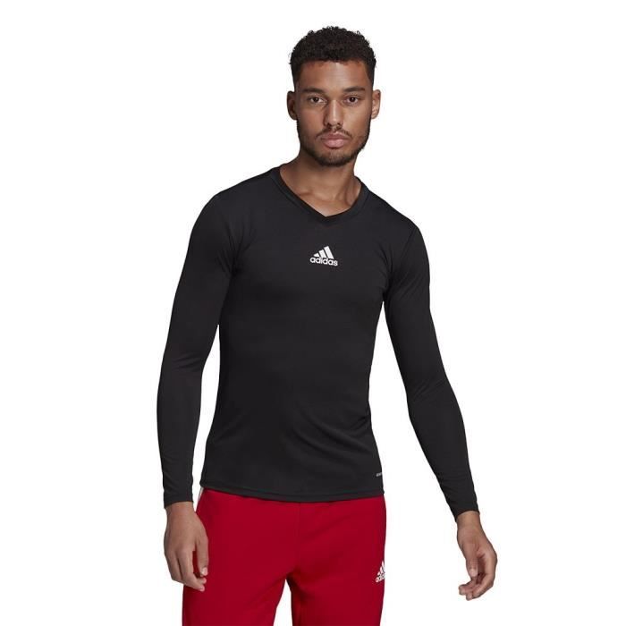 Tee shirt adidas noir homme sale