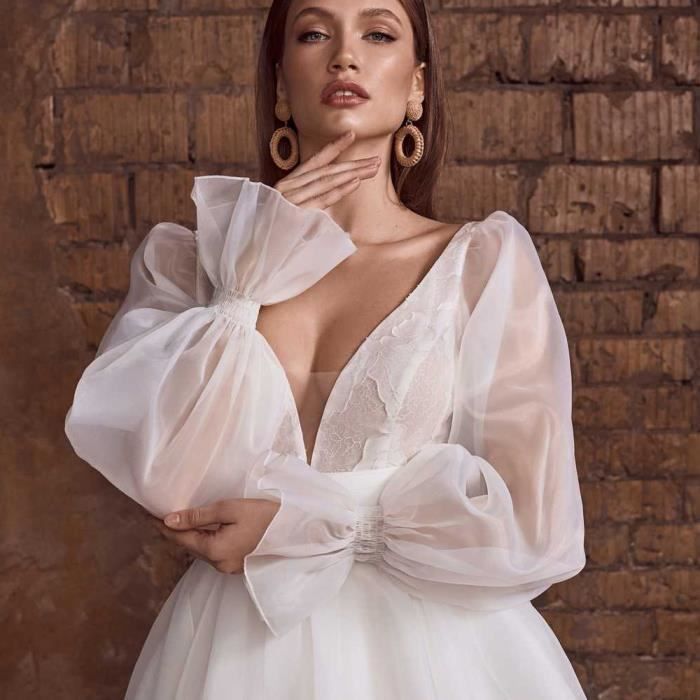 Robe manche organza store