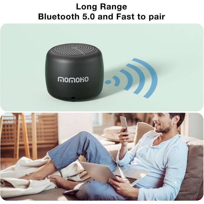 Nouvelle Enceinte Bluetooth étanche à L'eau à Ventouse Salle De Bain