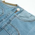 KIDSCOOL SPACE - Salopette ajustable en jean bleu clair délavé pour bébé et tout-petit-2