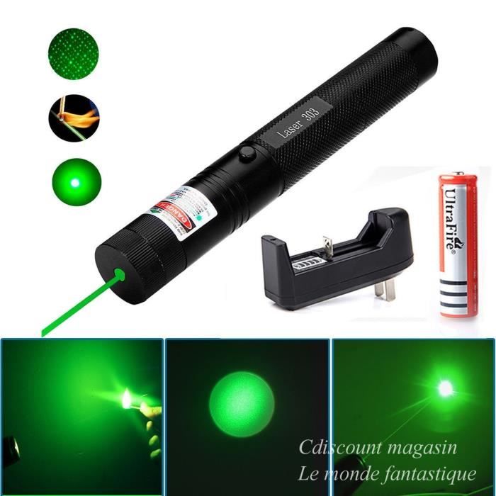 532nm 100mw pointeur laser vert avec faisceau d'étoile
