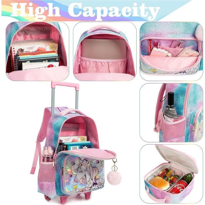 Sac a dos roulette fille licorne online