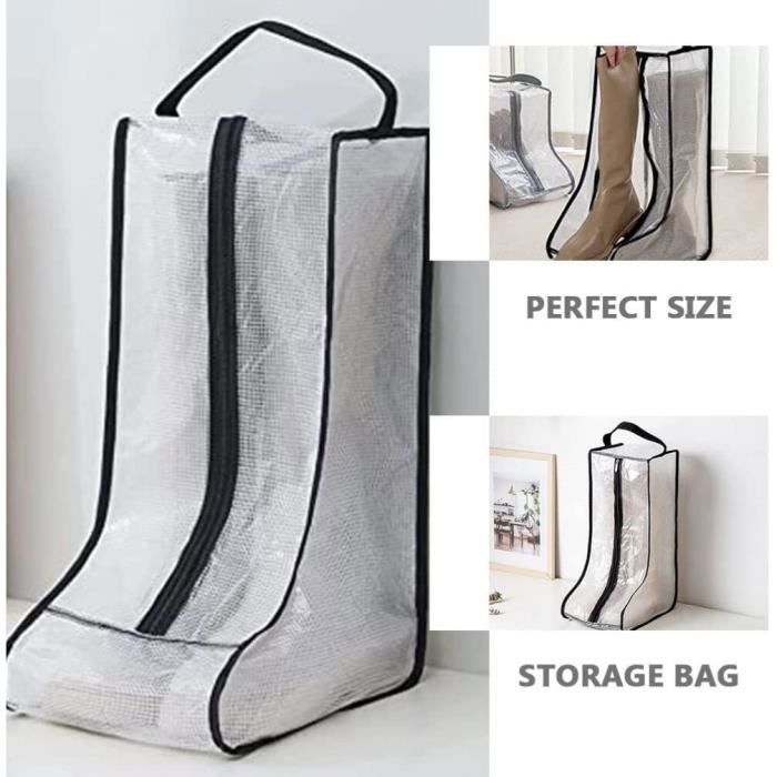 Sac De Rangement Pour Bottes étanche - Anti-poussière, Avec Poignée, Court Ou Long