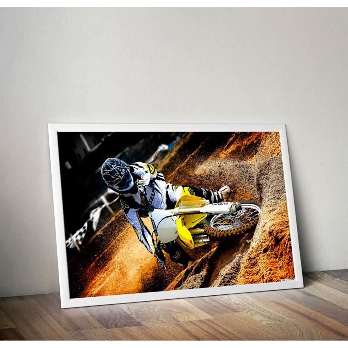 Poster MOTO CROSS Competition Sport Extrem - A4 (21x29,7cm) - Cdiscount