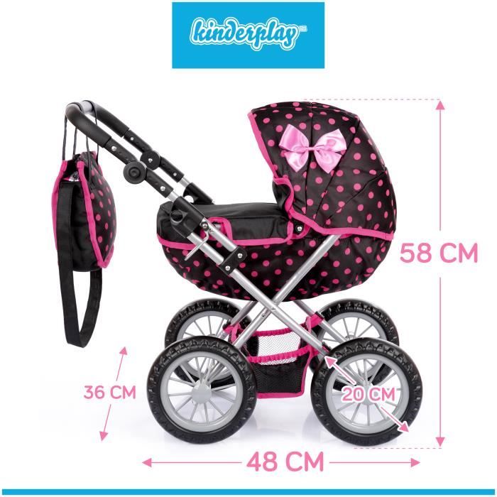 Kinderplay Poussette Poupee Poussette Jouet Poussette Landeau