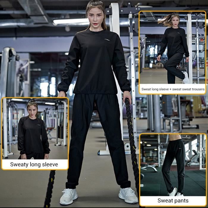 Combinaison de Sudation Femme SURENHAP Fitness Sauna Suit