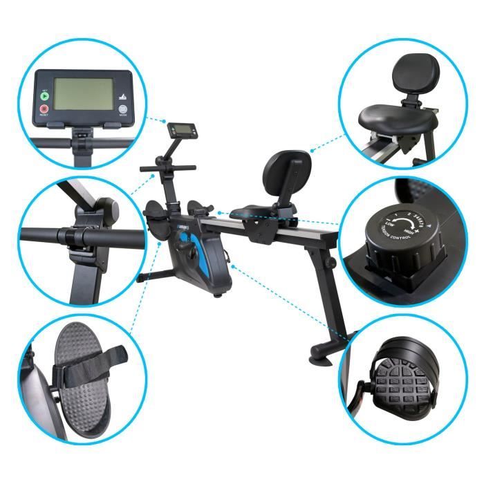 Vélo rameur sale 2 en 1