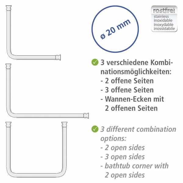 Barre De Douche Ajustable Barre De Douche Support Plafond Au Meilleur Prix | Leroy Merlin Support Douche