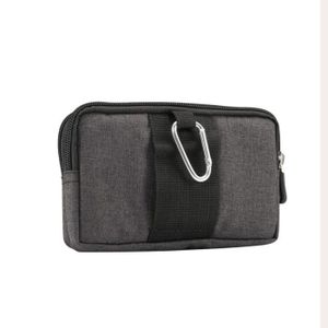 Étui Ultra Slim Noir Taille L Pour Alcatel One Touch C5 Pop / Idol S – Cuir Écologique – Anti-choc