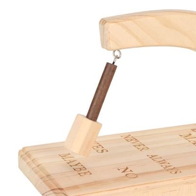 Le Décideur Magnétique en Pendule, un Décideur Magnétique en Bois, un Outil de Décision Rapide, Matériau Chêne élégant, une Prise de Décision