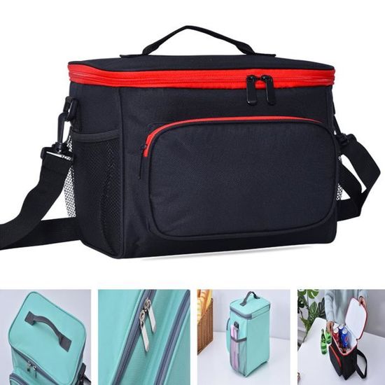 Sac sale isotherme noir