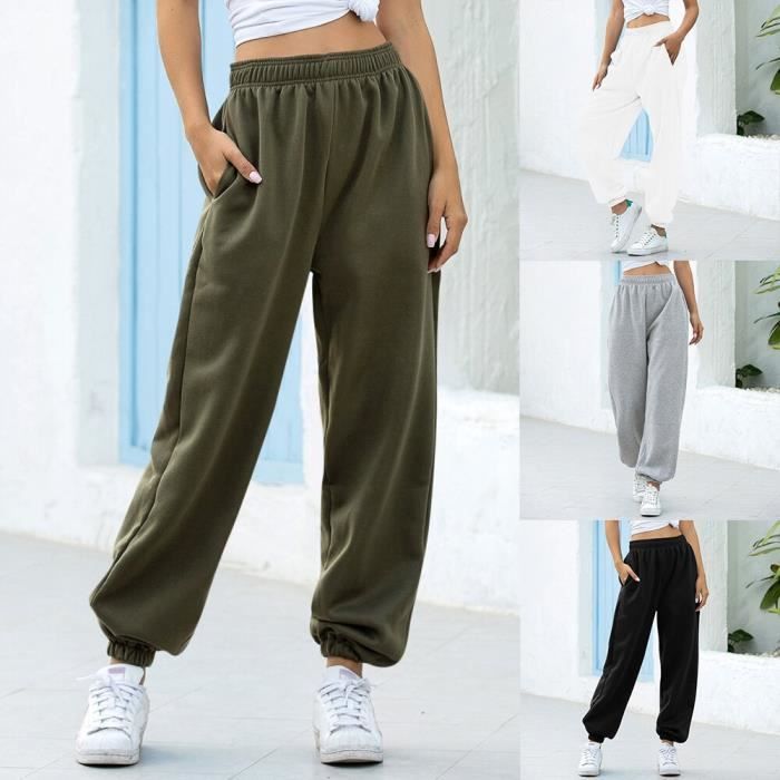 Pantalon baggy shop femme sport