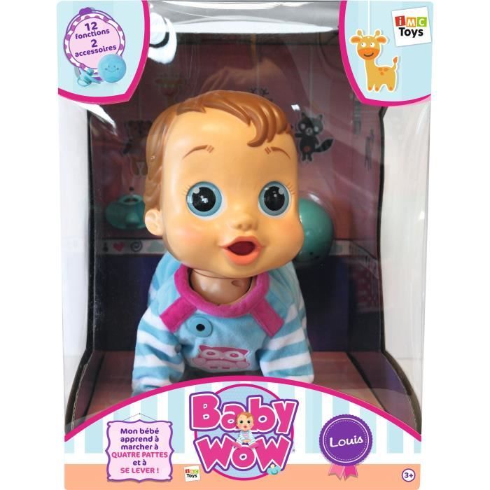 Poupon Mon bébé marche à 4 pattes - Little Love VTech : King Jouet,  Peluches interactives VTech - Peluches