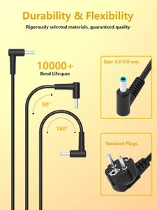 Chargeur Secteur Pour Ordinateur Portable HP Pavilion 17-f086nf 19,5V 4,62A