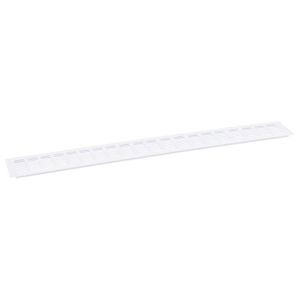 Grille Aération Rectangulaire Plastique 201 X 101 Mm Blanche - FP INOX - Neuf