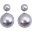boucles d'oreille double perle boucles d'oreille double perle