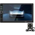 Autoradio Bluetooth 2 Din 7 "écran tactile Mains Libres Lecteur multimédia MP5 Stéréo de voiture FM-0