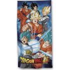 Serviette de plage - Dragon Ball Z - 70x140 cm - Microfibre - Bleu - Synthétique