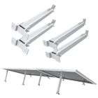 GLIESE Lot De 2 Supports De Panneau Solaire, 114 Cm, Pour Centrale De