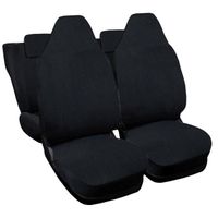 Lupex Shop Housses de siège auto compatibles pour C1 Jeans Noir