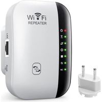 Amplificateur WiFi Repeteur Booster de signal sans fil WiFi extender 300M WLAN 80211ngb