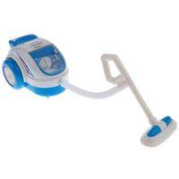 Aspirateur Jouet De Simulation Pour Enfants – Mini Aspirateur Bleu Avec Perles Lumineuses Et Sautantes – Dès 18 Mois – Angle Réglable 90°, Favorise L'autonomie Et L'apprentissage Du Ménage
