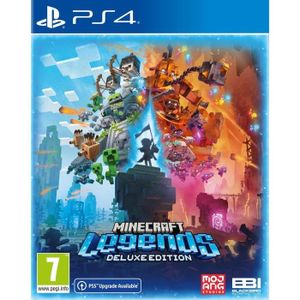 JEU PS4 Minecraft Legends Deluxe Edition Jeu PS4