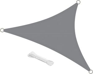 VOILE D'OMBRAGE Voile d'ombrage Triangulaire 5x5x5 Mètre Imperméab