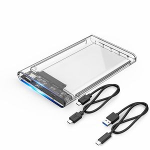 Yottamaster 3.5 Pouces USB 3.0 /à SATA III Bo/îtier de Disque Dur Externe sans Outil pour SATA HDD SSD de 2,5//3.5 Pouces Supporte UASP et 8TB
