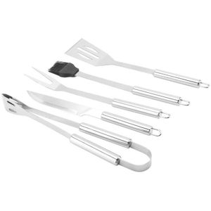 Cuisine kochpinzette Pince à barbecue Servier à secteurs couteau Spatule Set Coup d'éventail