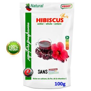 Bissap-fleurs d'hibiscus 100g