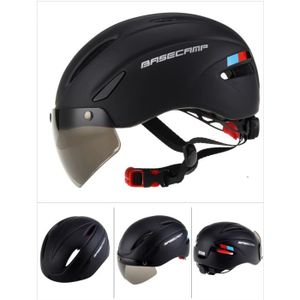 Casque vélo,casques de vélo pour hommes et femmes, léger, mat, vélo de  route en montagne, entièrement façonné- Black[F1068] - Cdiscount Sport