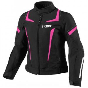 SLIDER JET Blouson Veste Moto Femme Imperméable avec Armu