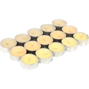 Comptoir de la Bougie Lot de 10 Bougies Chauffe-Plat Parfum/ées 3,7cm Sakura