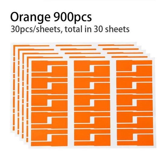 Étiquettes Câble Marqueurs Numérotés - 100 Pièces - Type C - Pour Fils 2,5 Mm² - Organisation