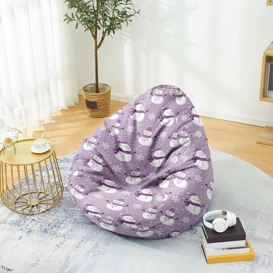 Pouf Poire Adulte Et Enfants - Citron 3D - Bean Bag Chair - Jaune - Maison