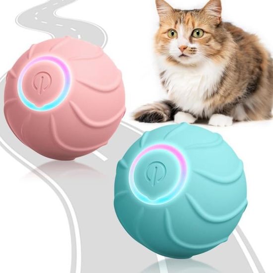 Jouet Intelligent Balle Interactive Pour Chat - Vert MCBOSON