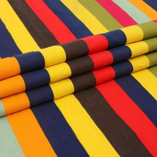Tissu De Rechange Pour Chaise Longue De Plage - 2 Pièces Polyester Résistant à L'eau, 120x45 Cm, Double Face Jaune/blanc