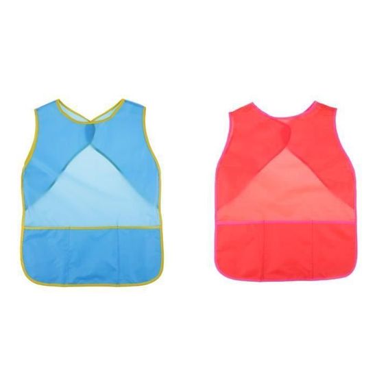 Tablier de peinture - Marque - Pour enfants - Imperméable - Manches