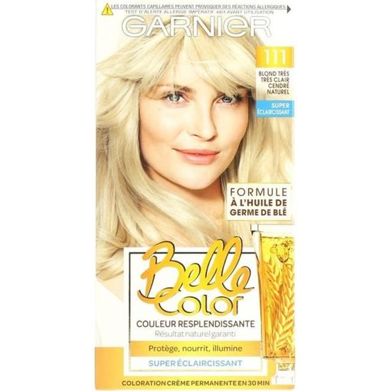 Coloration Belle Color Garnier 111 Blond Très Très Cendré Naturel