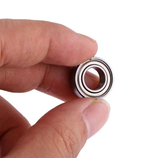 Lot De 10 Roulements 608 ZZ – Double Blindage, Acier Carbone, 8x22x7 Mm, Pour Skateboard, Roller Et Trottinette