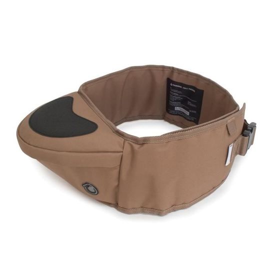 Hippychick Porte b b ventral Hipseat confort s curit caf