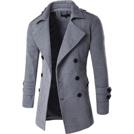 Homme chemise gilet T-shirt hommes veste caban... - Prêt-à-Porter