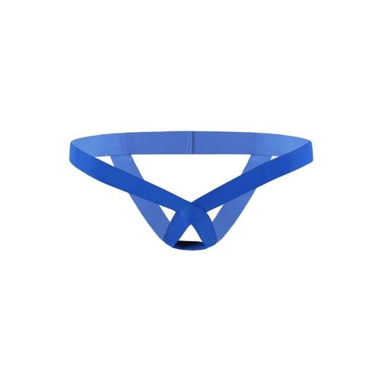 YOOJIA Homme Slip Taille Basse Jockstrap Ouvert String Ficelle Homme