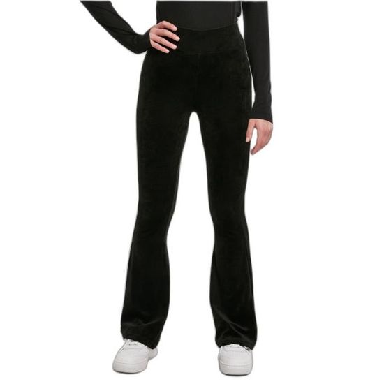 Legging flare en velours cotele taille haute femme Urban Classics noir S Noir Cdiscount Pret a Porter