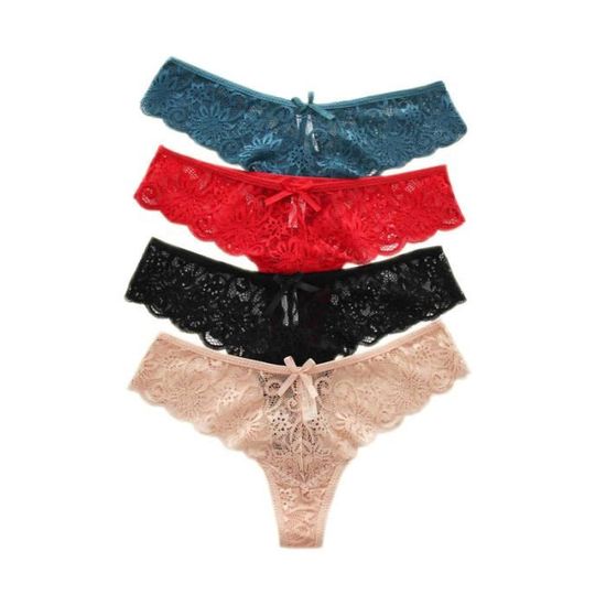Lingerie Sexy Femme - Jupe Longue Ouverte En Dentelle Avec Nœud, Maille Chat, Grande Taille